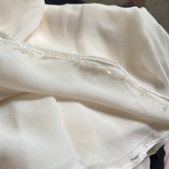 Lulus ivory Sz XS halter evening gown maxi dress Tour de Force - Picture 11 of 11